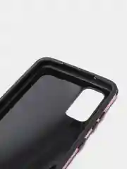 Угольный чехол усиленный с рамкой для Samsung Galaxy S20, силиконовый