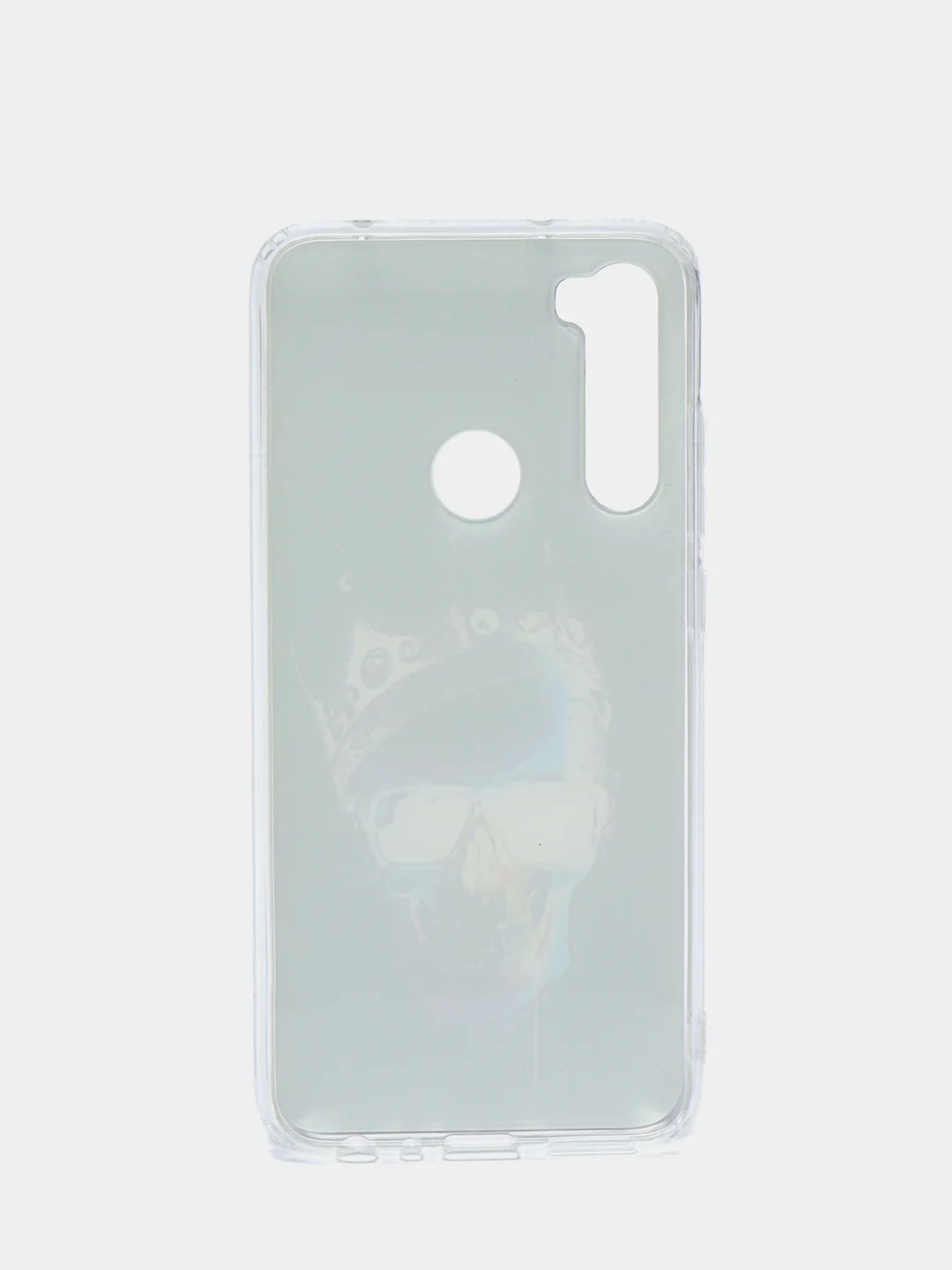 Хром чехол Xiaomi Redmi Note 8 / Redmi Note 8 2021 силиконовый с рисунком
