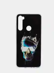 Хром чехол Xiaomi Redmi Note 8 / Redmi Note 8 2021 силиконовый с рисунком