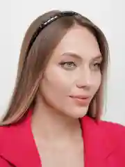 Ободок для волос в кристаллах