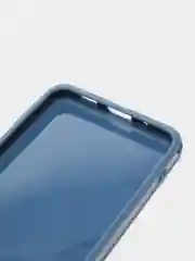 Синий чехол усиленный с рамкой для Samsung Galaxy S20, силиконовый