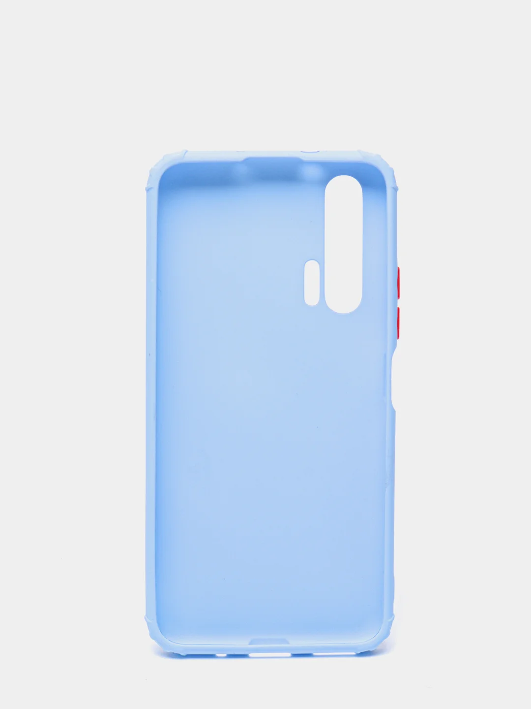 Небесно-голубой чехол Huawei Honor 20 Pro (Хуавей Хонор 20) силиконовый противоударный с усиленными углами