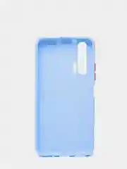 Небесно-голубой чехол Huawei Honor 20 Pro (Хуавей Хонор 20) силиконовый противоударный с усиленными углами