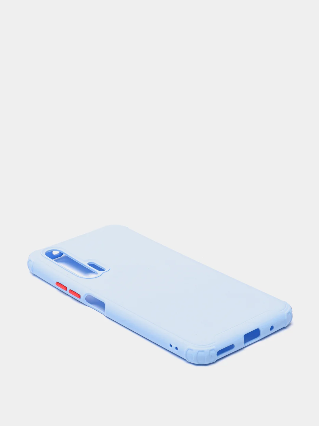 Небесно-голубой чехол Huawei Honor 20 Pro (Хуавей Хонор 20) силиконовый противоударный с усиленными углами