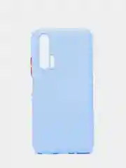 Небесно-голубой чехол Huawei Honor 20 Pro (Хуавей Хонор 20) силиконовый противоударный с усиленными углами