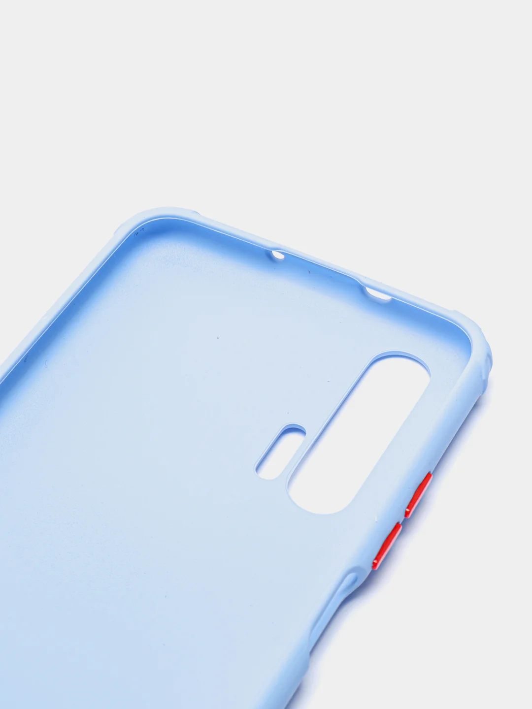 Небесно-голубой чехол Huawei Honor 20 Pro (Хуавей Хонор 20) силиконовый противоударный с усиленными углами