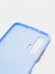 Небесно-голубой чехол Huawei Honor 20 Pro (Хуавей Хонор 20) силиконовый противоударный с усиленными углами
