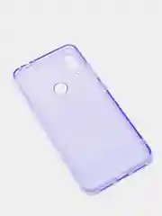 Лавандовый чехол прозрачный для Xiaomi Redmi Note 7 / Note 7 Pro плотный неоновый с оттенком