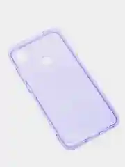 Лавандовый чехол прозрачный для Xiaomi Redmi Note 7 / Note 7 Pro плотный неоновый с оттенком