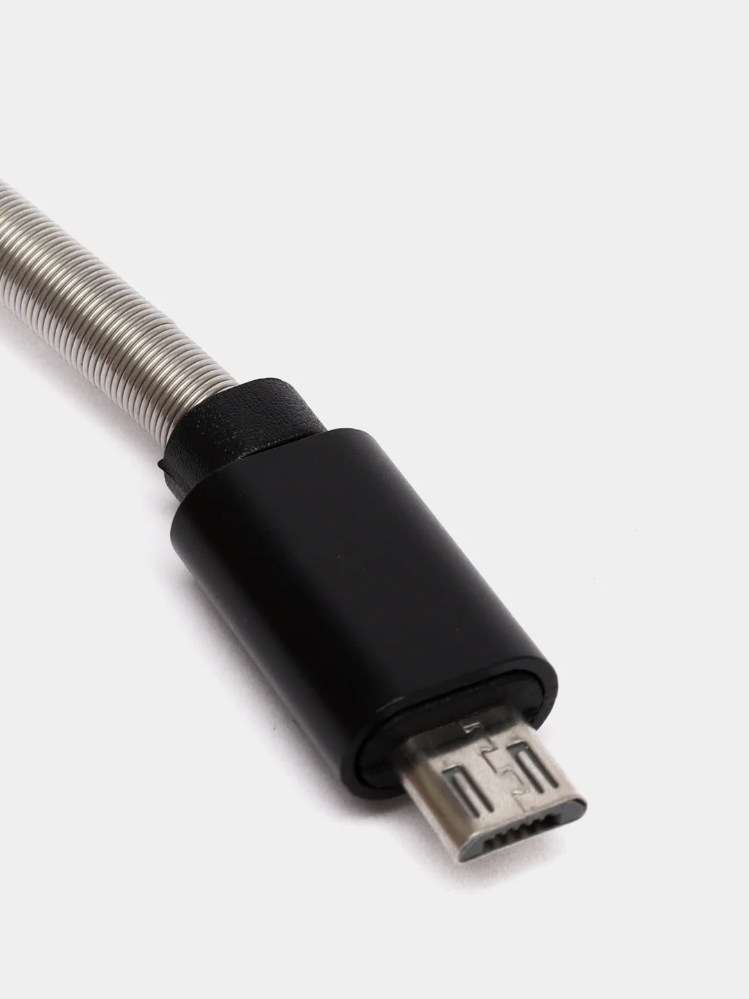 Черный кабель зарядный Micro-USB, Type-C