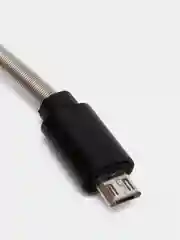 Черный кабель зарядный Micro-USB, Type-C