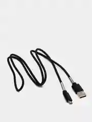 Черный кабель зарядный Micro-USB, Type-C