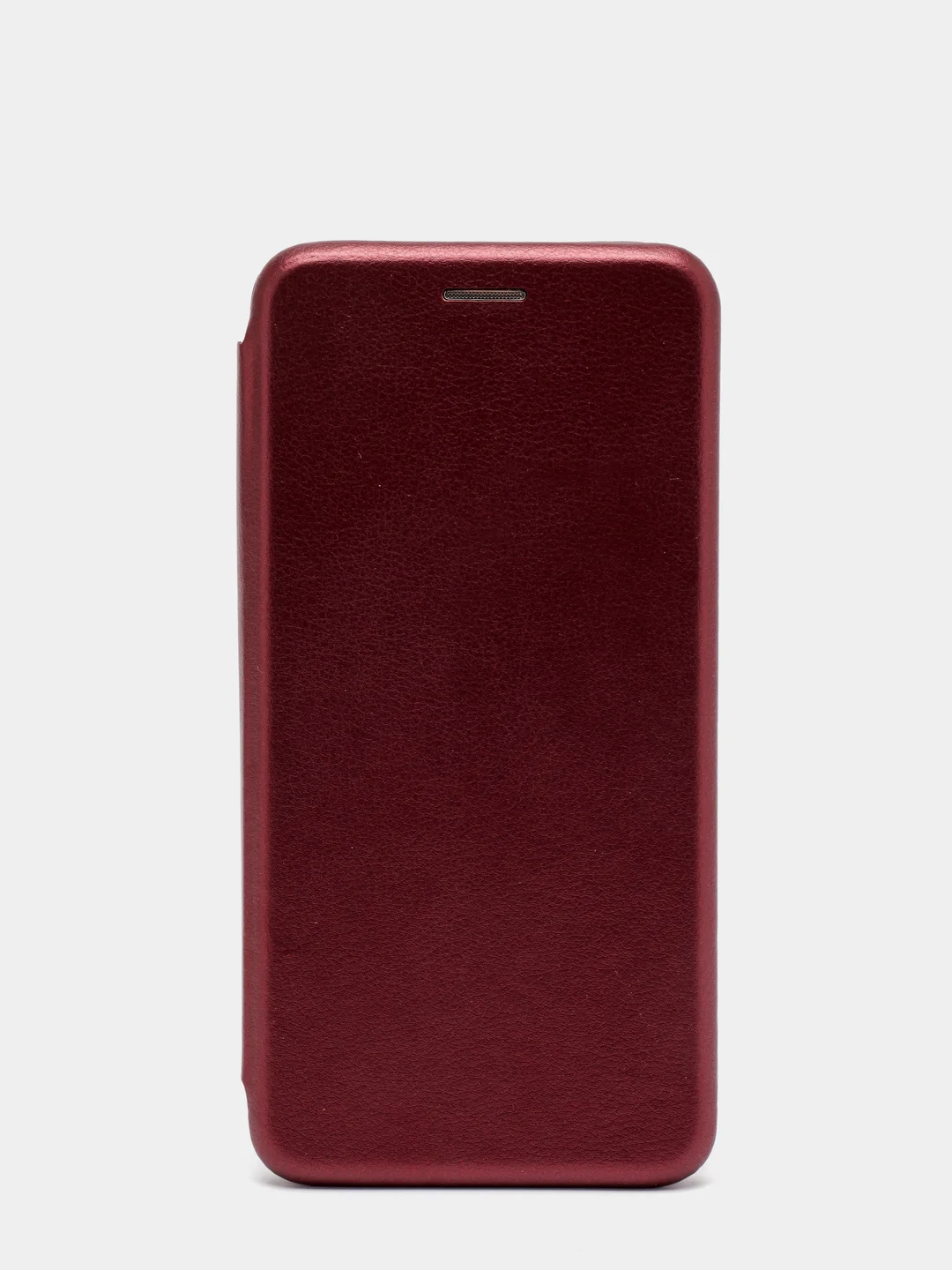 Багровый чехол книжка на Honor 7c / Honor 7a Pro / Huawei Y6 2018 / Y6 Prime (5.7)