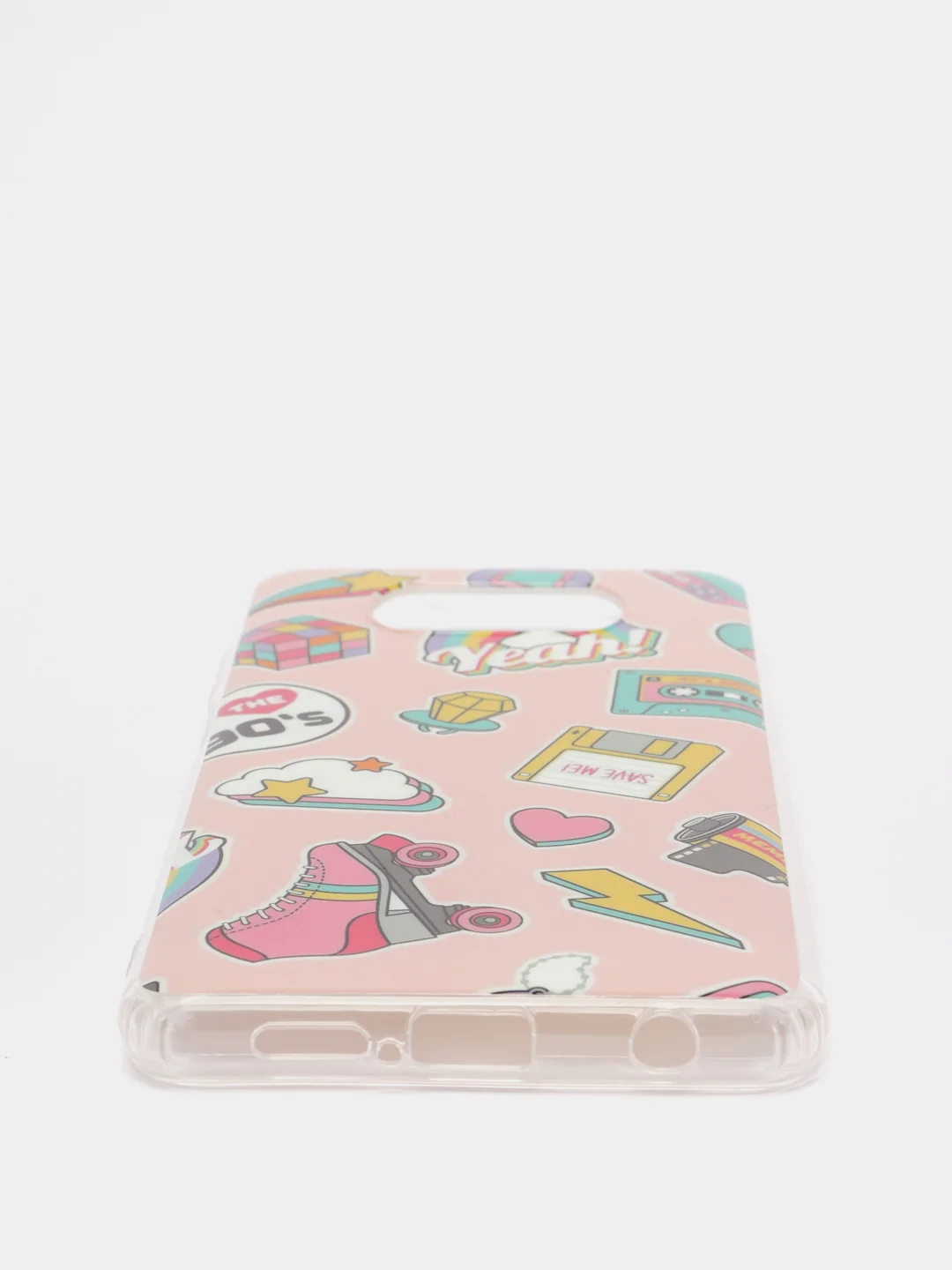 Кораллово-розовый чехол силиконовый для Xiaomi Poco X3 NFC/ Poco X3 Pro (Сяоми Поко Х3 Про), с рисунком