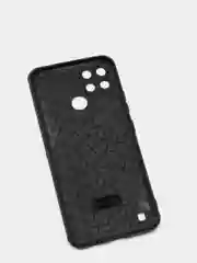 Зеленый чехол Realme C21Y, Realme C25Y Реалми С21У / С25У черный, силиконовый, под кожу