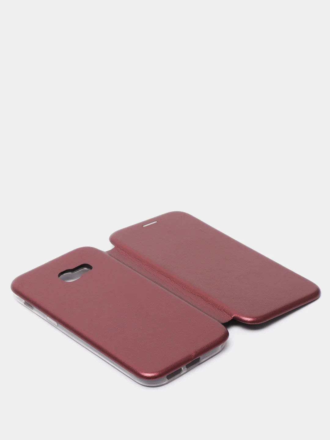 Пурпурный чехол-книжка на Samsung Galaxy A5 2017 (A520), Самсунг Галакси А5 2017 (А520)