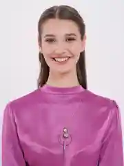 Подвеска с кругом на цепочке