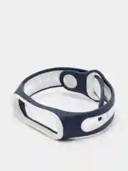 Темно-синий силиконовый ремешок спортивный для Xiaomi Mi Band 3 / 4 / 5/ 6