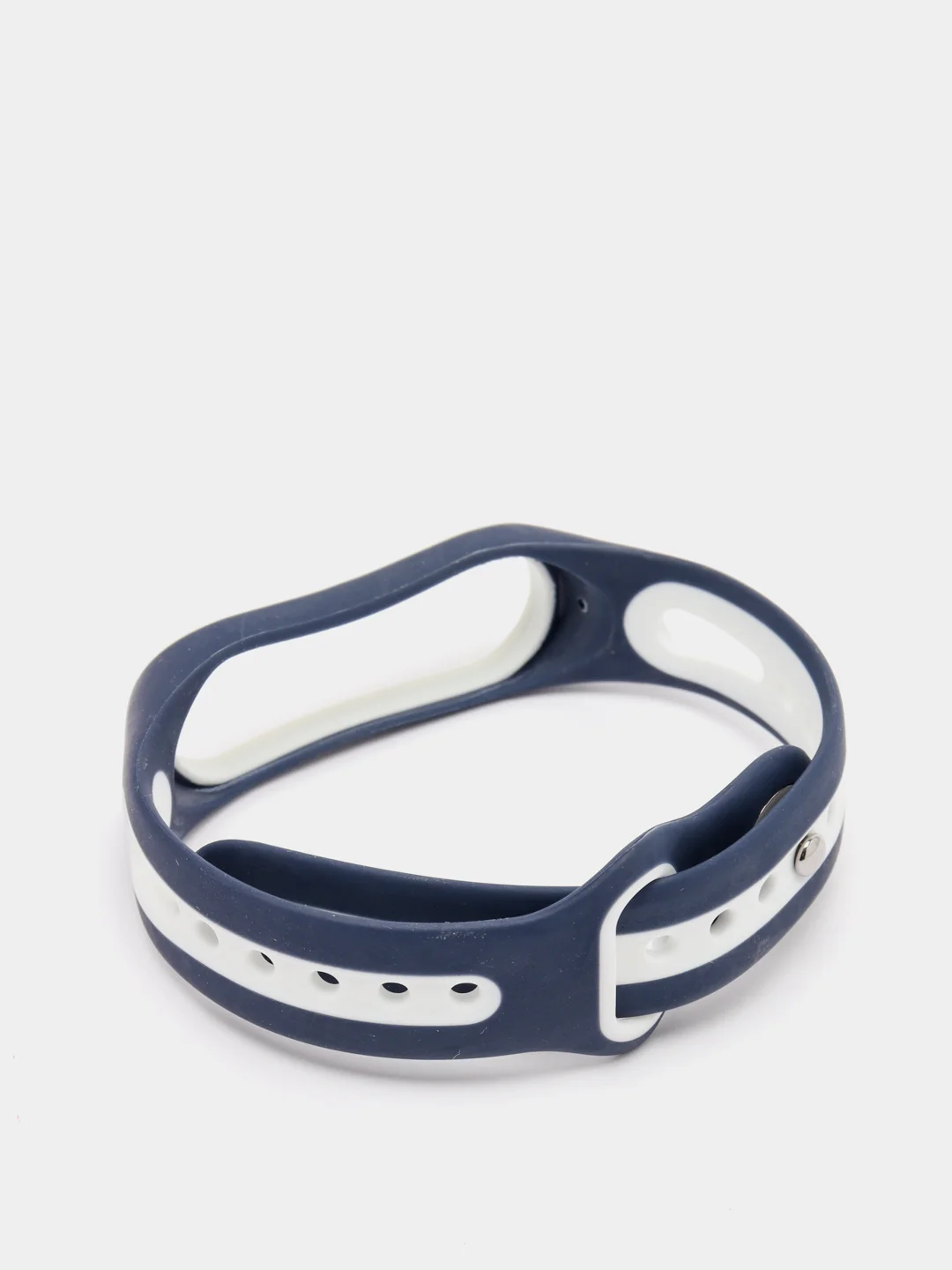 Темно-синий силиконовый ремешок спортивный для Xiaomi Mi Band 3 / 4 / 5/ 6