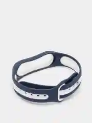 Темно-синий силиконовый ремешок спортивный для Xiaomi Mi Band 3 / 4 / 5/ 6