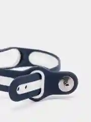 Темно-синий силиконовый ремешок спортивный для Xiaomi Mi Band 3 / 4 / 5/ 6