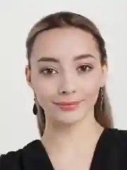 Черный серьги капля