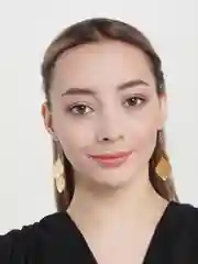 Серьги длинные "Листики"