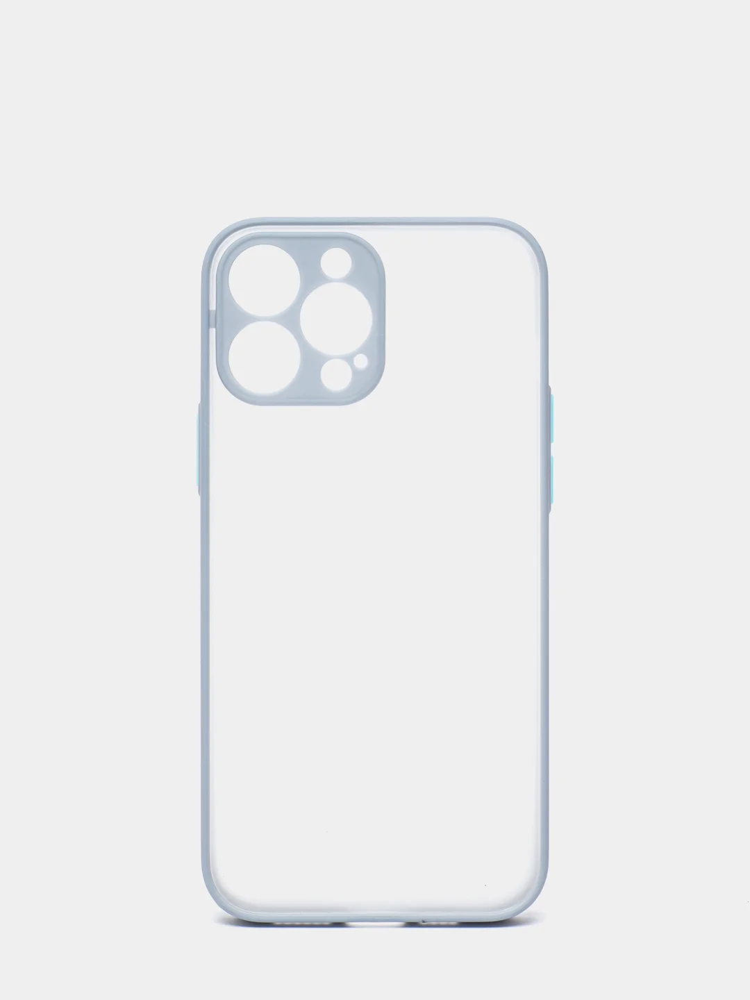 Небесно-голубой чехол на iPhone 13, 12, 11, 8, 7, XR, X, XS, pro, mini, max, plus, SE