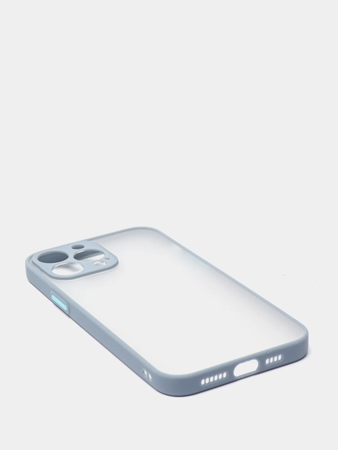 Небесно-голубой чехол на iPhone 13, 12, 11, 8, 7, XR, X, XS, pro, mini, max, plus, SE
