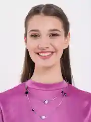 Колье двухъярусное