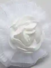 Бант-розочка для волос
