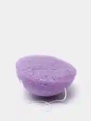 Фиолетовый конжаковый спонж для умывания