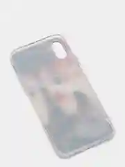 Бежевый меланж чехол Apple iPhone X / Xs чехол силиконовый с рисунком