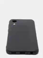 Черный чехол Samsung Galaxy A03 Core (Самсунг Галакси А03 Кор) черный силиконовый