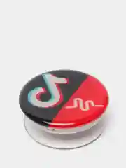 Оранжевый попсокет TikTok для смартфона (Tik tok, тик ток, тикток)