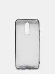 Темно-синий чехол Xiaomi Redmi 8, Redmi 8A, Сяоми Редми 8, 8А цветной силиконовый с глянцевой рамкой