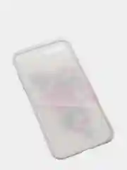Тёмно-розовый чехол Apple iPhone 6 / 6s, 7 / 8 / SE 2020 пластиковый с рисунком, со стразами Стрекоза