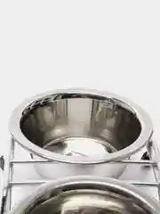 Подставка и миски Triol, 2 х 0.20 л