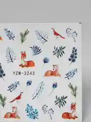 Золотой слайдеры для дизайна ногтей / наклейки для ногтей