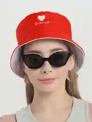 Белый панама двусторонняя, унисекс
