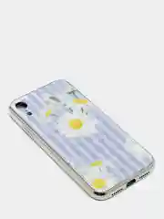 Бежевый чехол-накладка для iPhone XR