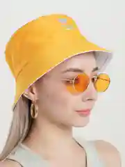Желтый панама двухсторонняя, унисекс