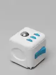Синий кубик-антистресс Fidget Cube (фиджет куб) игрушка развивающая, тактильная, сенсорная