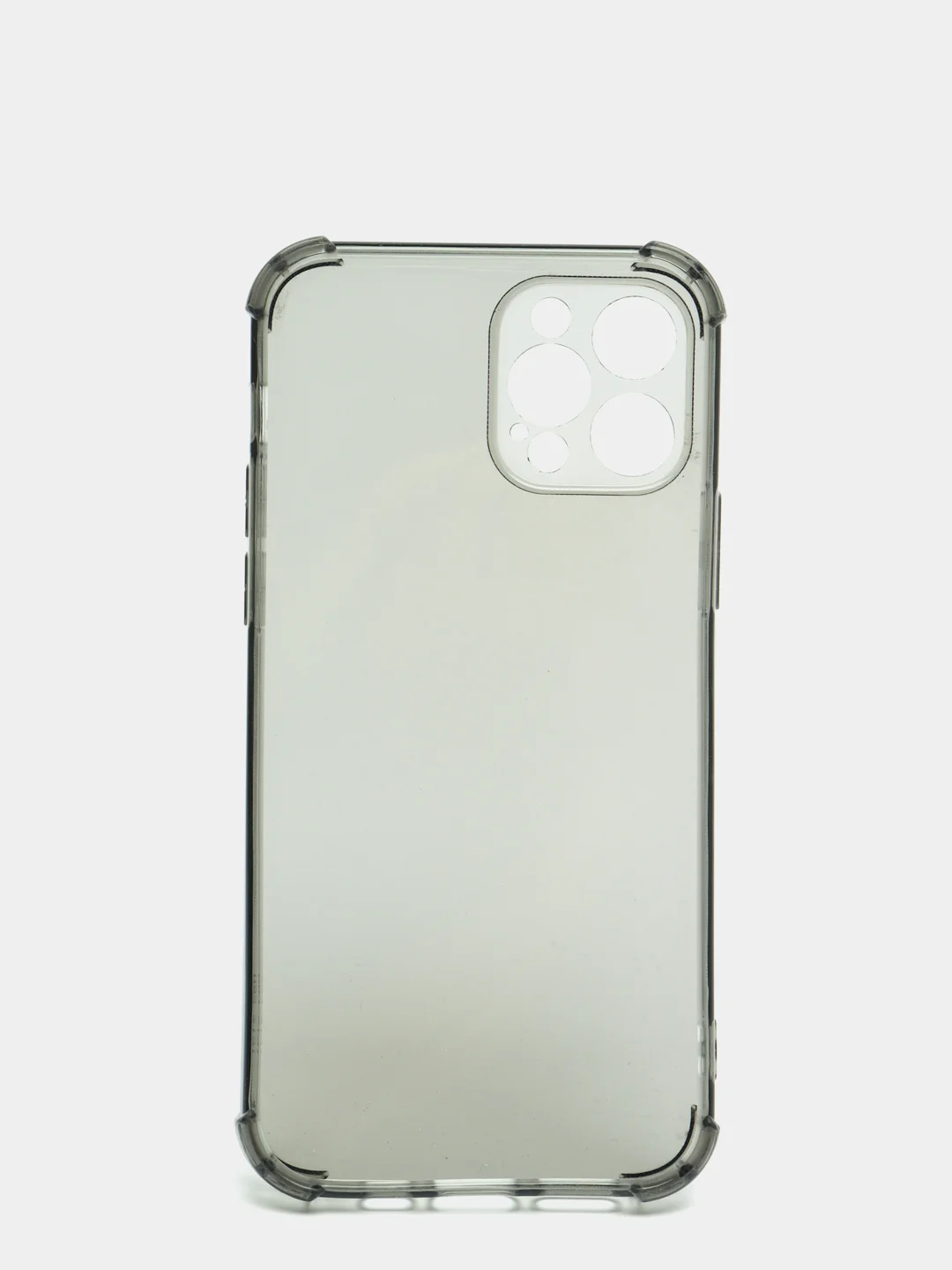 Черный противоударный чехол для iPhone 7+, XR, XS, 11, 12, 13 Pro Max, Mini, прозрачный, с защитой камеры