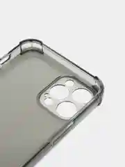 Черный противоударный чехол для iPhone 7+, XR, XS, 11, 12, 13 Pro Max, Mini, прозрачный, с защитой камеры