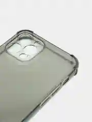 Черный противоударный чехол для iPhone 7+, XR, XS, 11, 12, 13 Pro Max, Mini, прозрачный, с защитой камеры