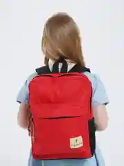 Красный рюкзак детский