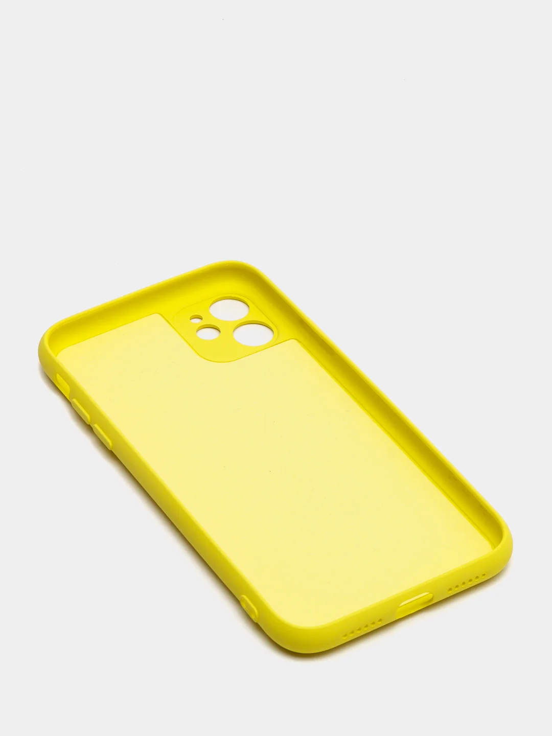 Лимонный чехол на iPhone 11, 13, 12, XR, Pro, Max, Mini, бархатный