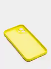 Лимонный чехол на iPhone 11, 13, 12, XR, Pro, Max, Mini, бархатный