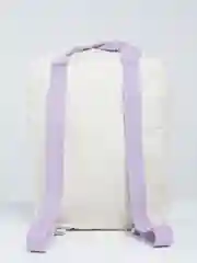 Белый рюкзак из ткани, рюкзак для детей
